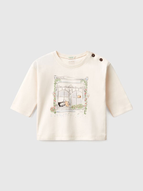 T-Shirt mit Tiermotiv Newborn