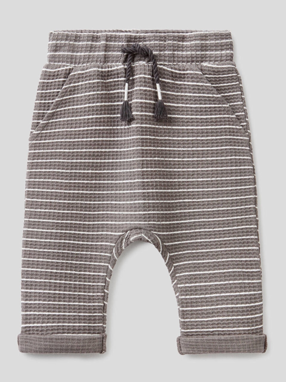 Gestreifte Hose aus Bio-Baumwolle image number 1