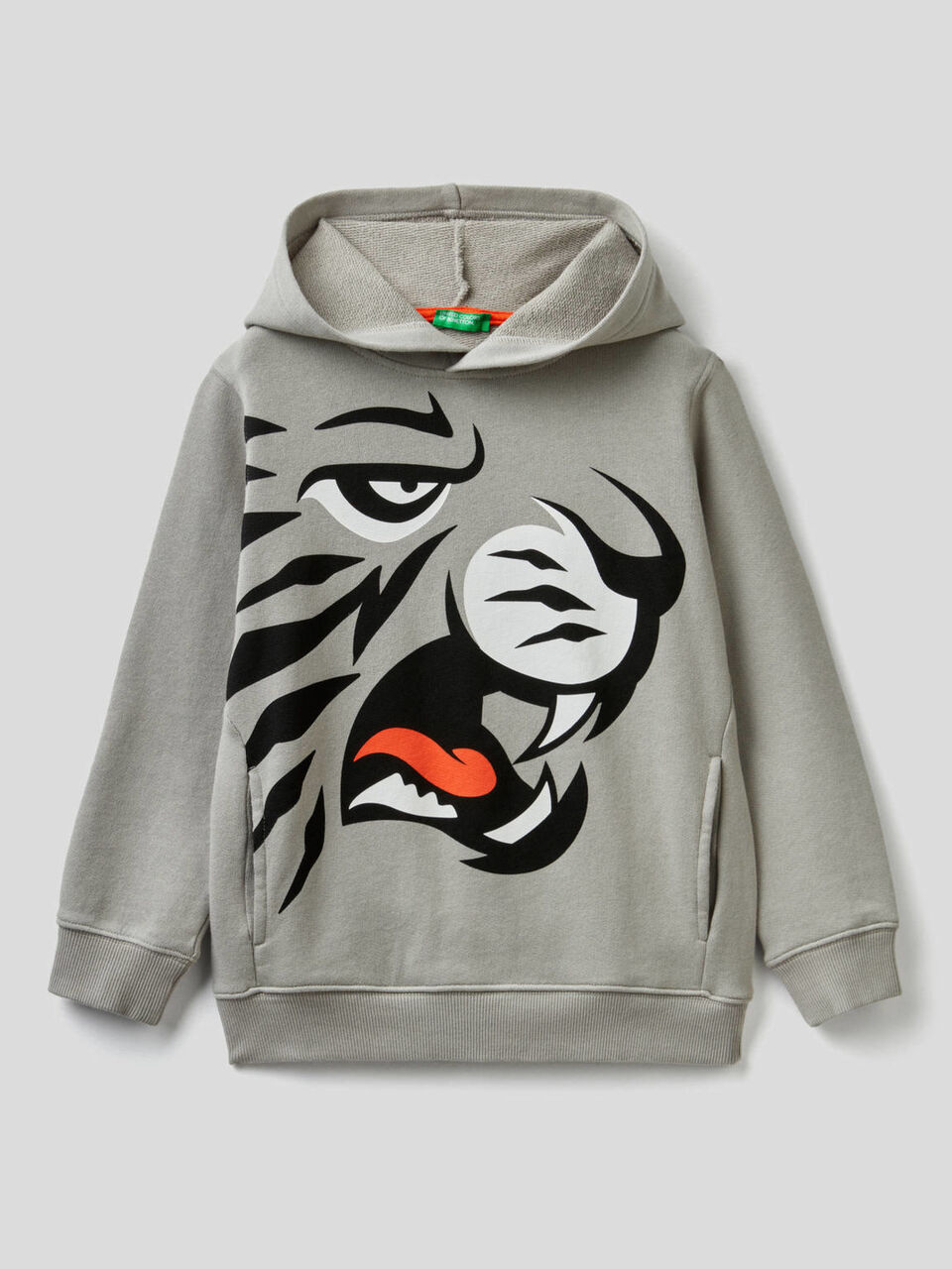Sweatstoff in 100% Baumwolle mit Maxi-Print image number 1