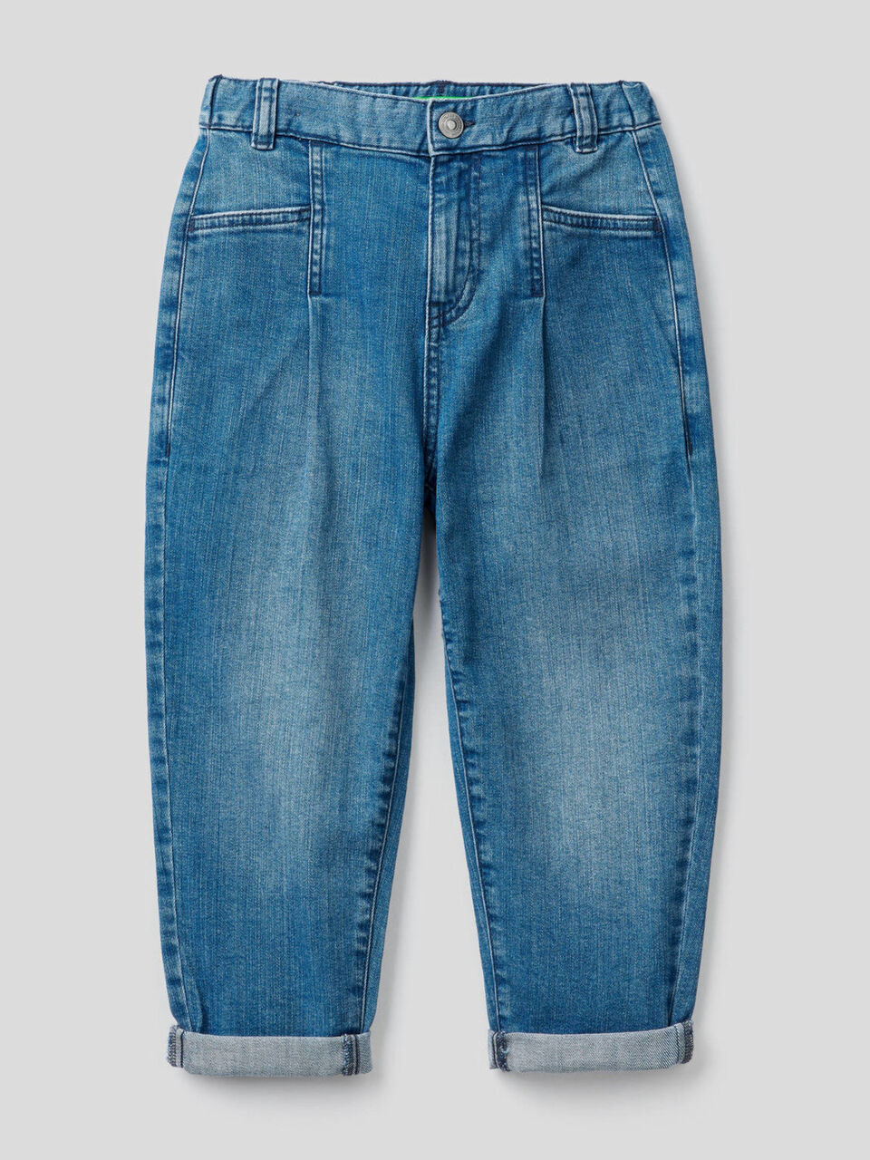 Slouchy-Jeans aus stretchiger Baumwolle image number 1