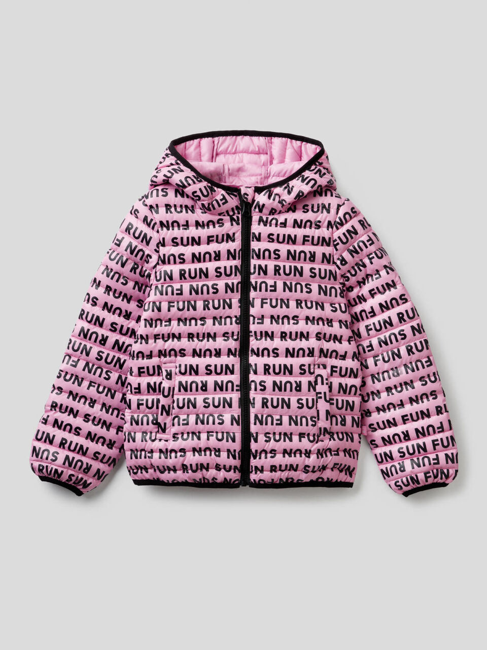 Jacke mit Reißverschluss und Kapuze image number 1