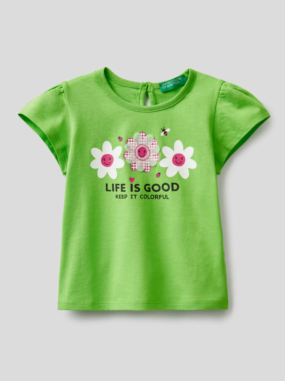 T-Shirt aus Baumwolle mit Print image number 1