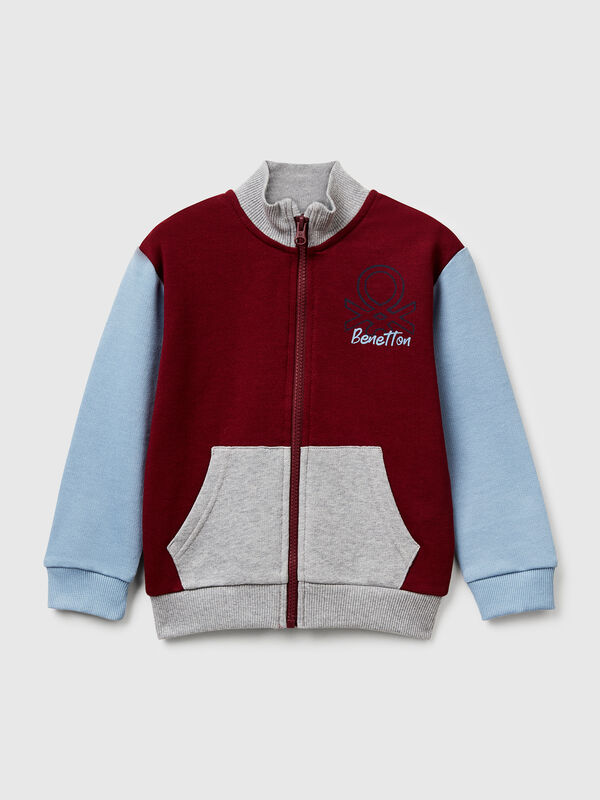 Baumwoll-Sweatshirt mit Logo Jungen
