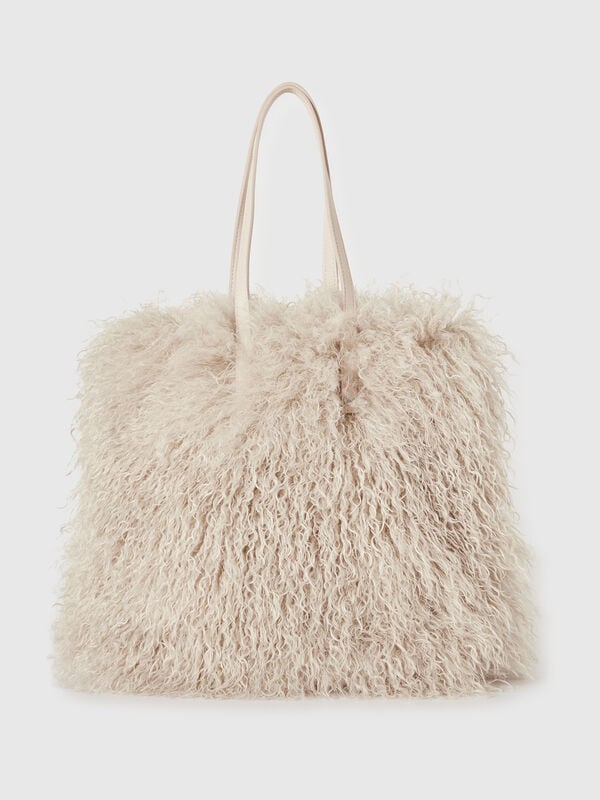 Kunstpelztasche Damen
