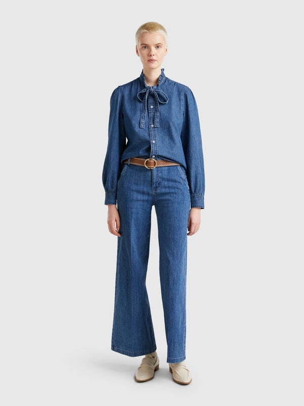 Weit geschnittene Jeans Damen