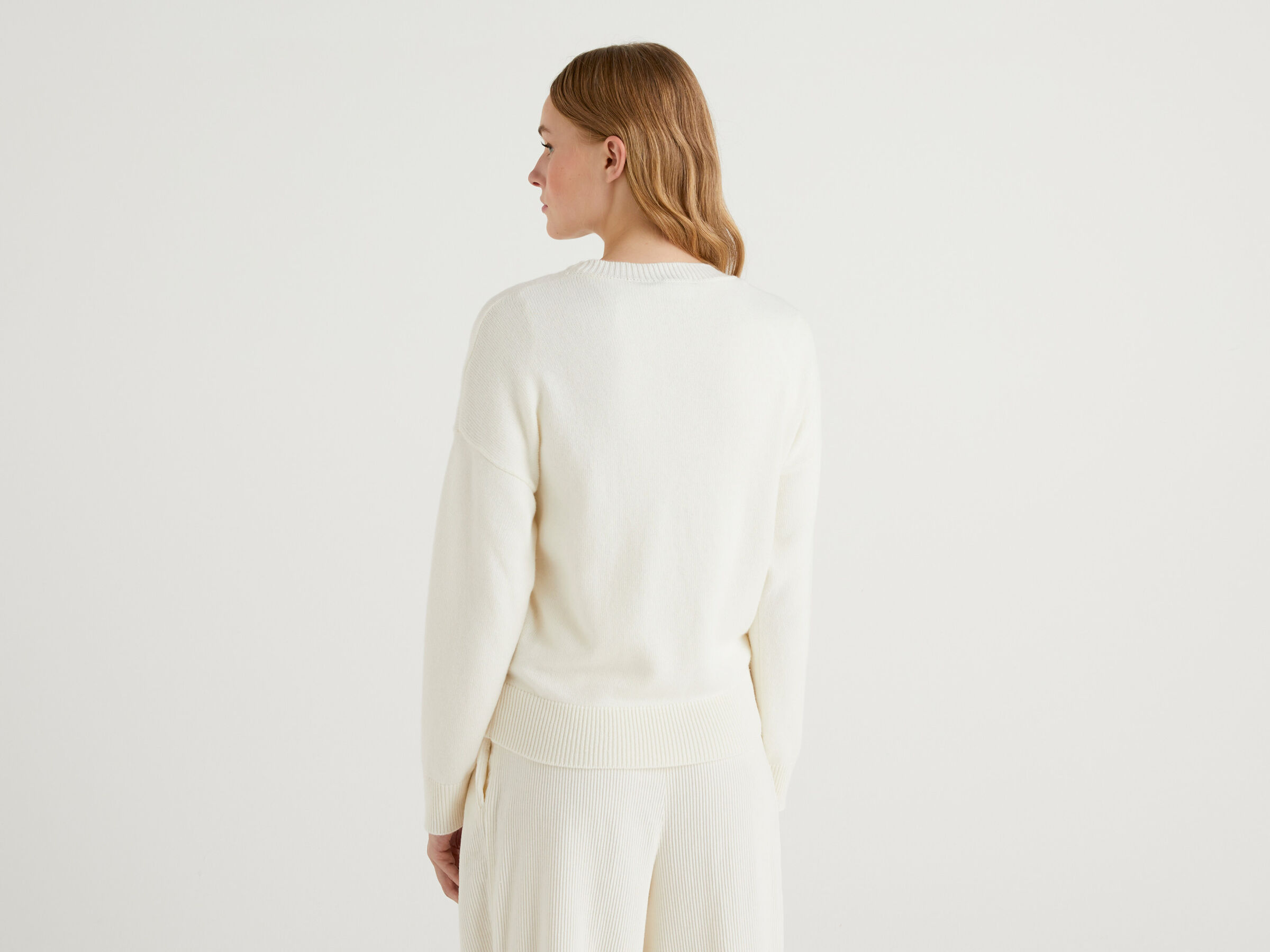 Pullover mit Intarsienarbeit in Bärenform JCCxUCB image number 2