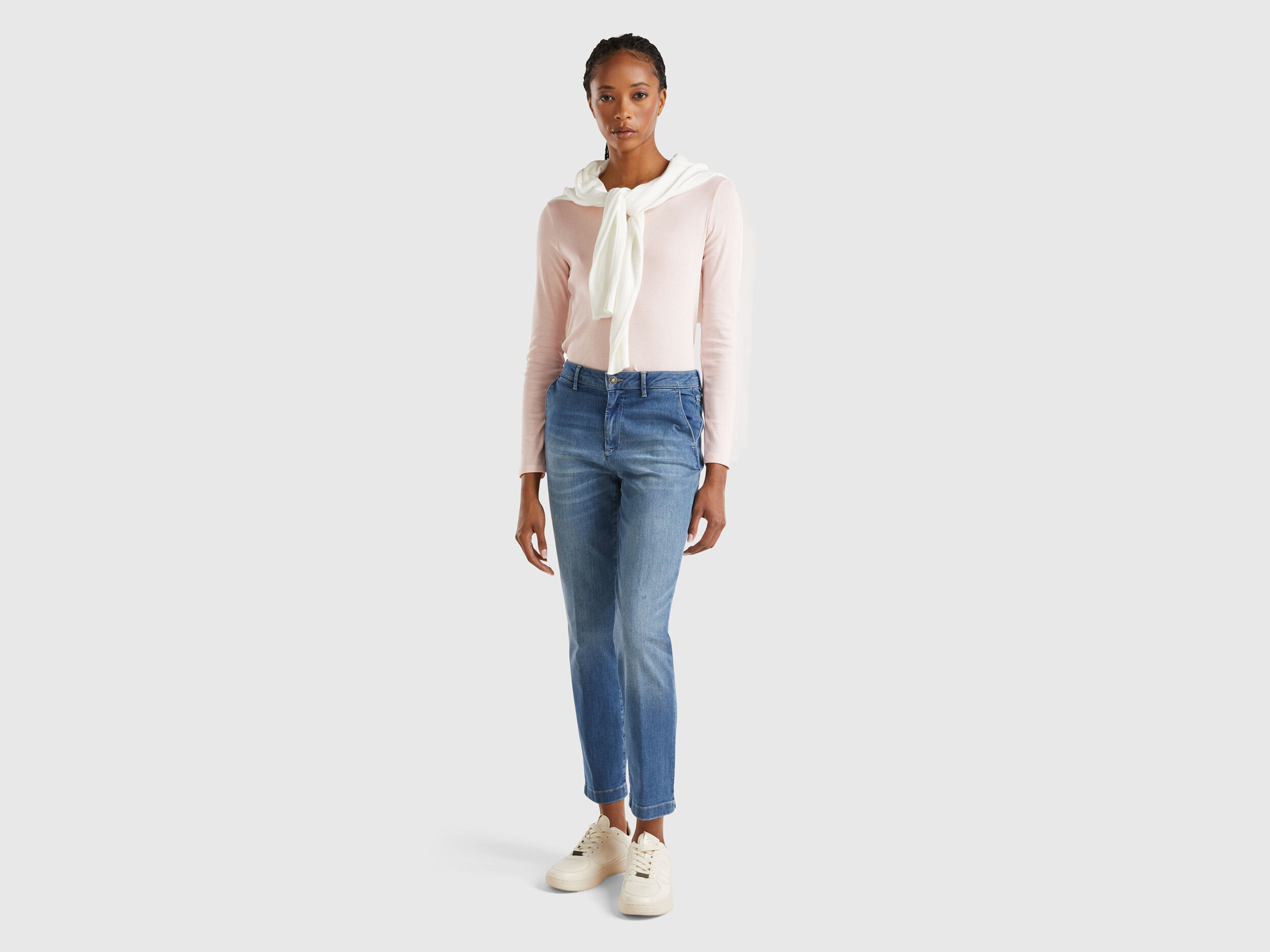 Jeans chino damen clearance