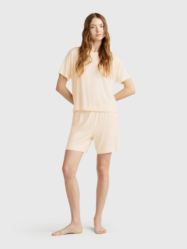 Shorts aus elastischem Modal® Damen