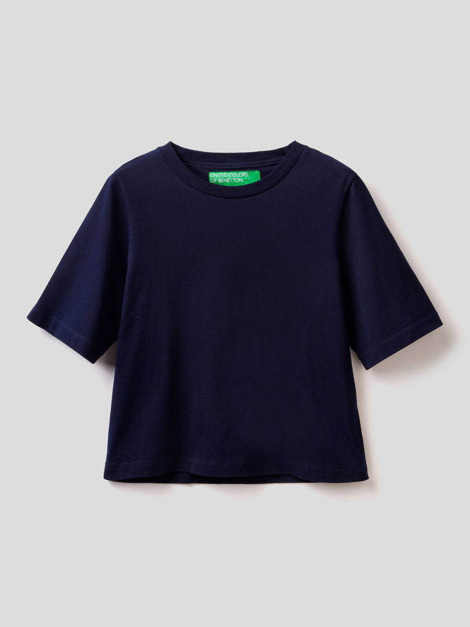 T-Shirt aus 100% Baumwolle im Boxy Fit image number 1
