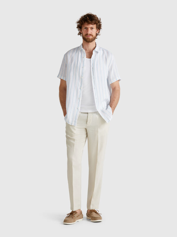 Chinos aus reinem Leinen Herren