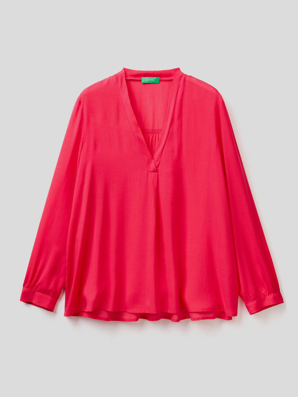 Leichte Bluse aus einer Viskosemischung image number 1