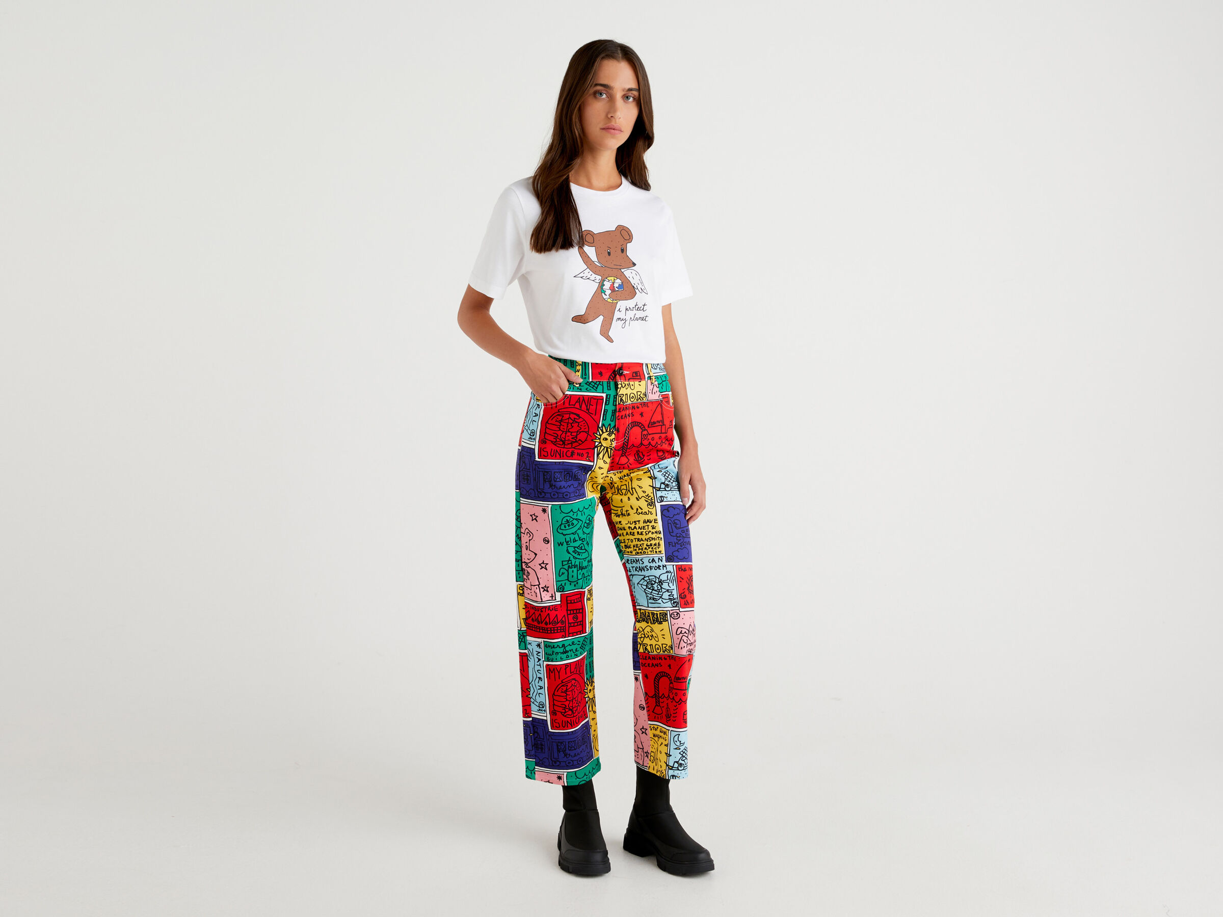 T-Shirt mit Print JCCxUCB image number 3