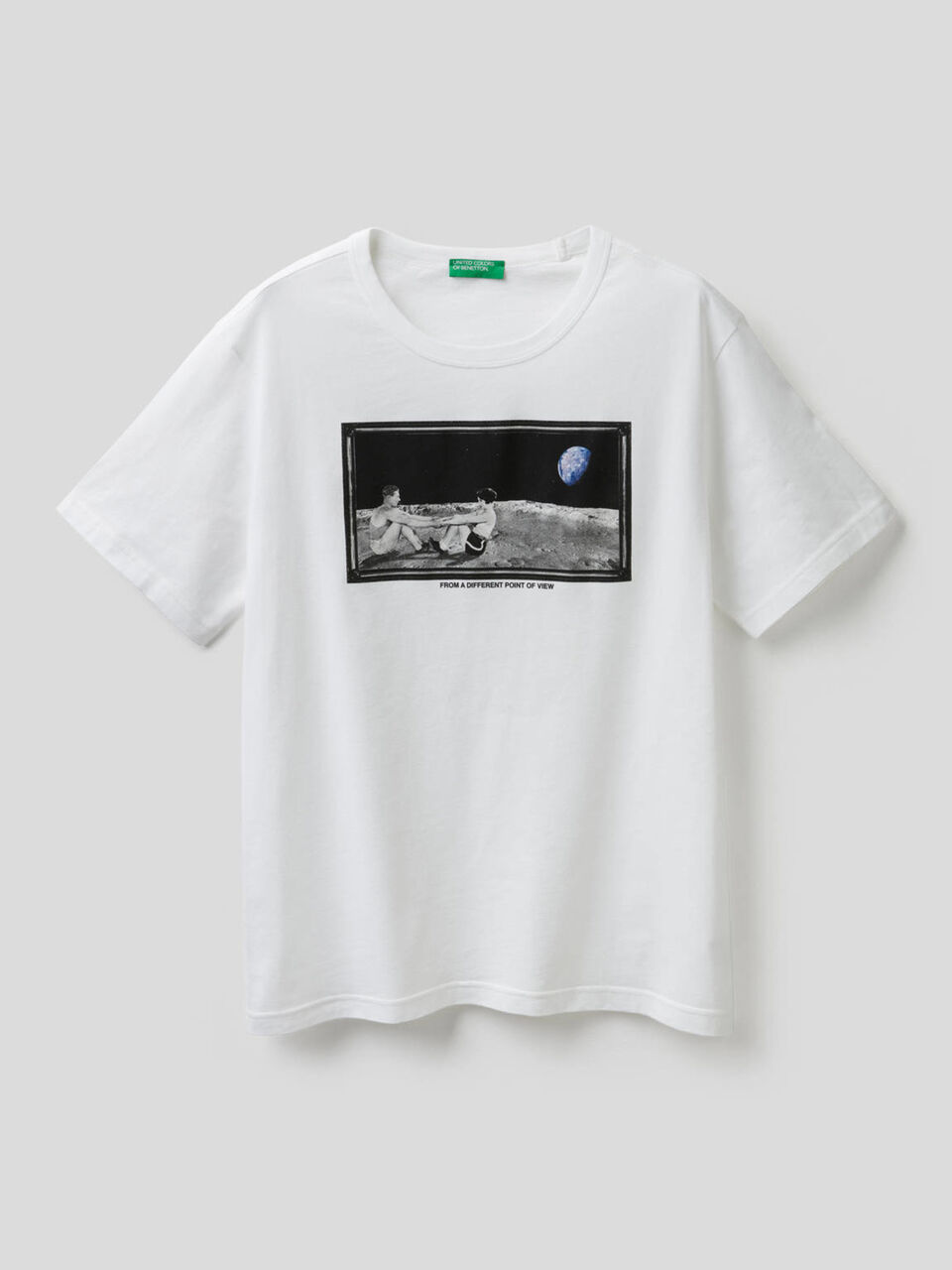 T-Shirt aus Bio-Baumwolle mit Print image number 1