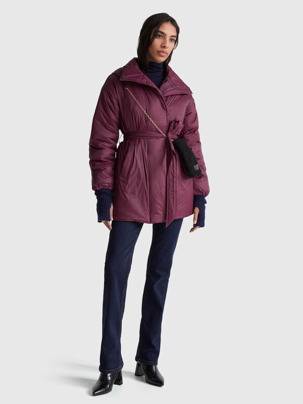 Wattierte Nylonjacke Damen