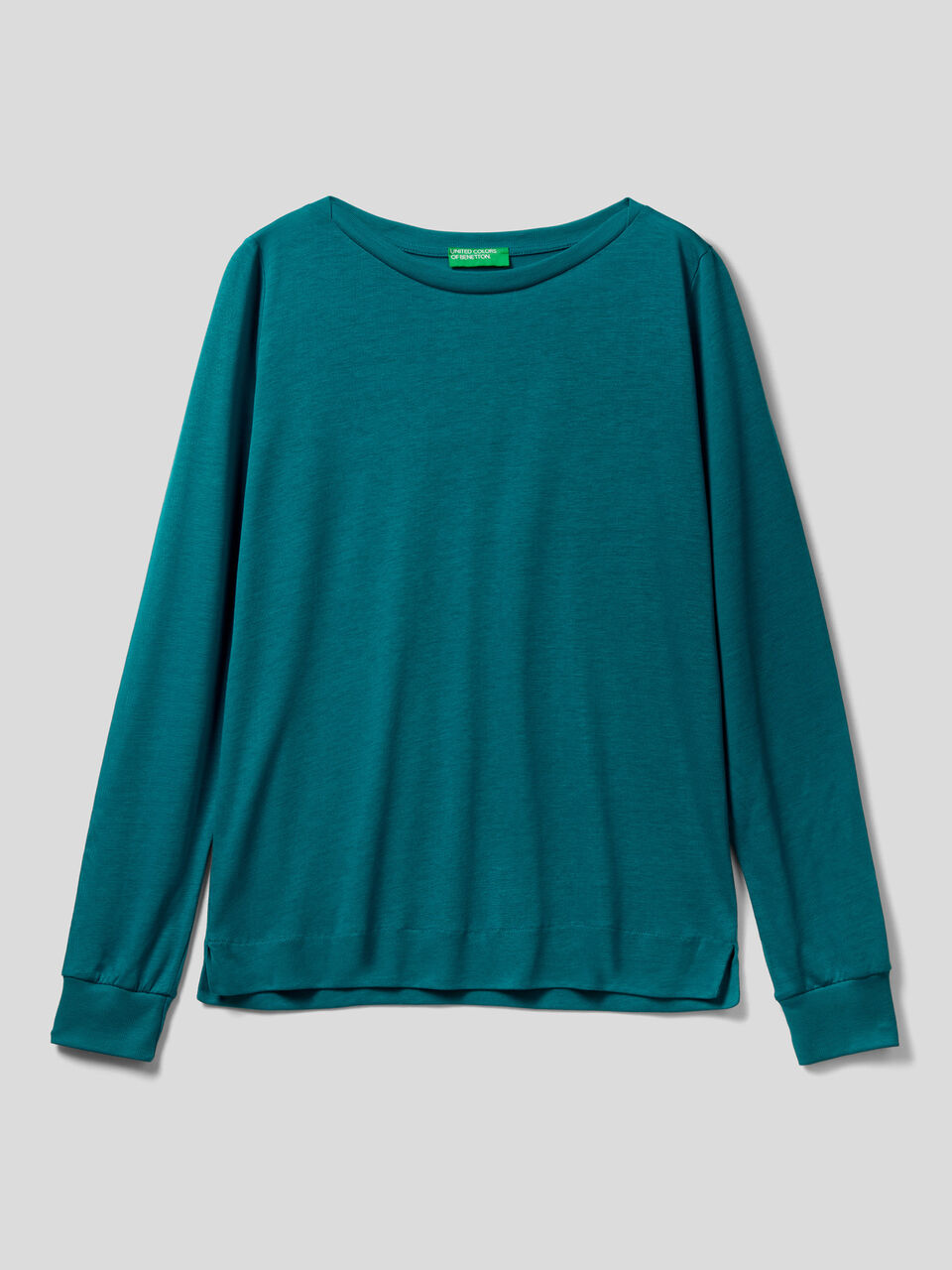 T-Shirt mit langen Ärmeln und Bündchen image number 1
