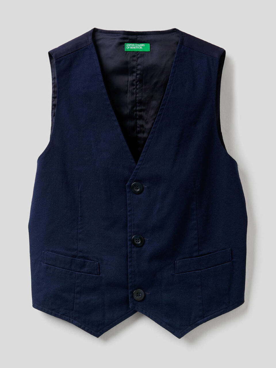 Weste aus stretchiger Baumwolle image number 1