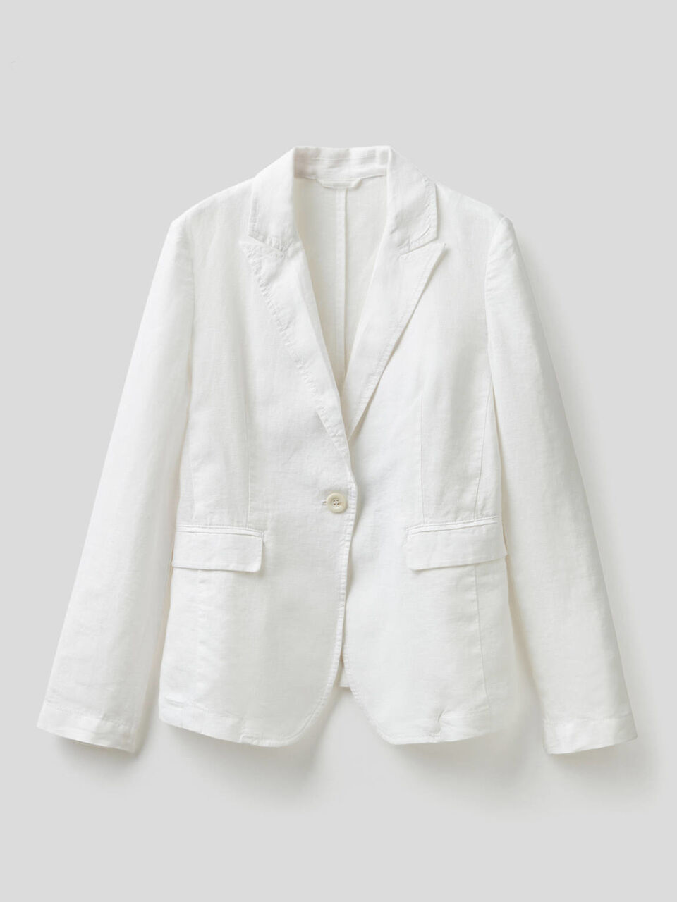 Taillierter Blazer aus 100% Leinen image number 1