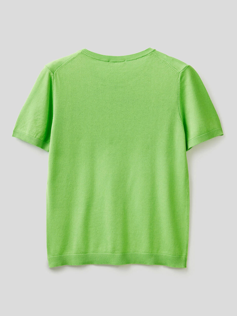 Pullover aus einer Baumwollmischung mit kurzen Ärmeln image number 2