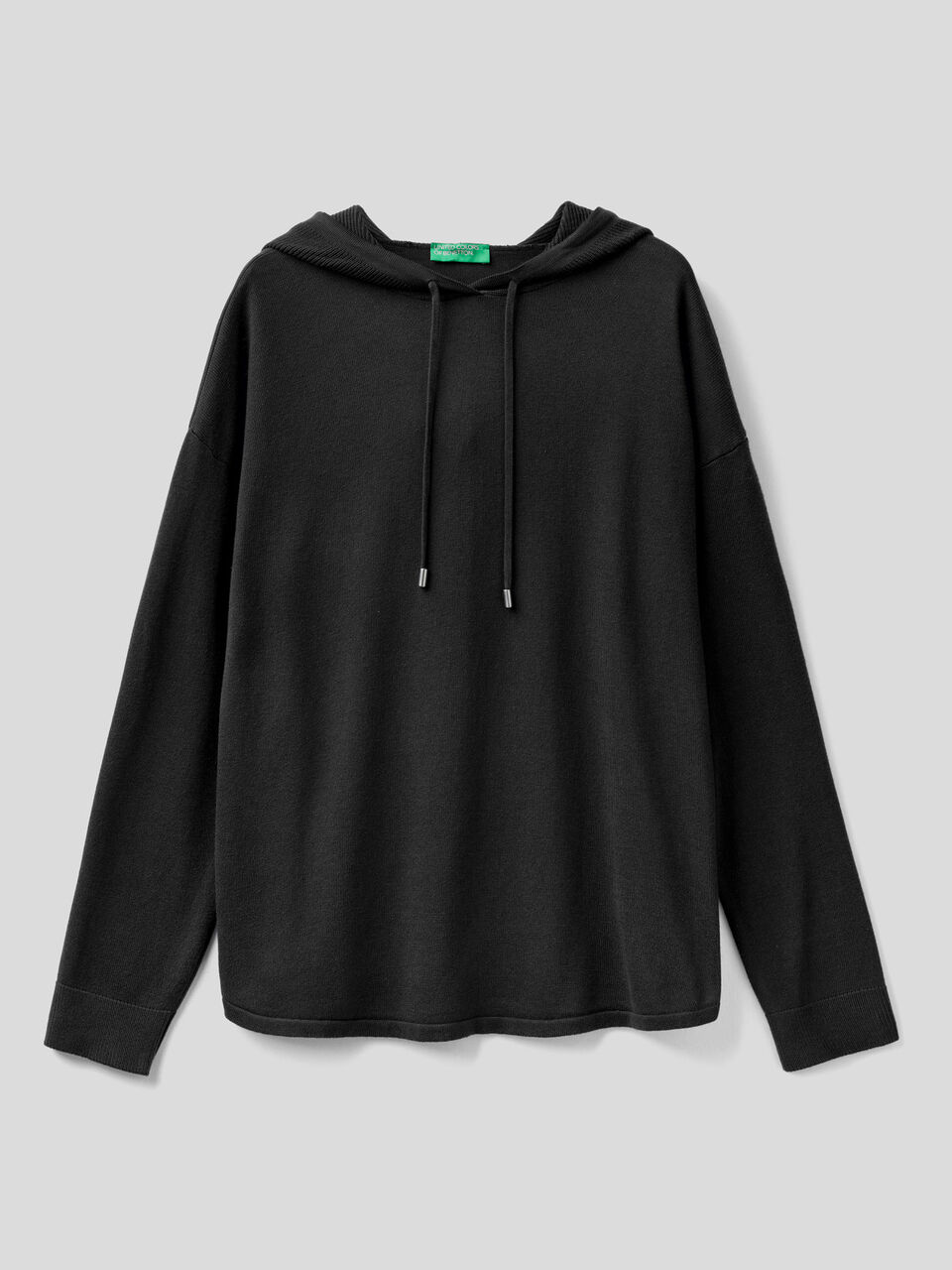 Pullover in einer Mischung aus Modal® mit Kapuze image number 1