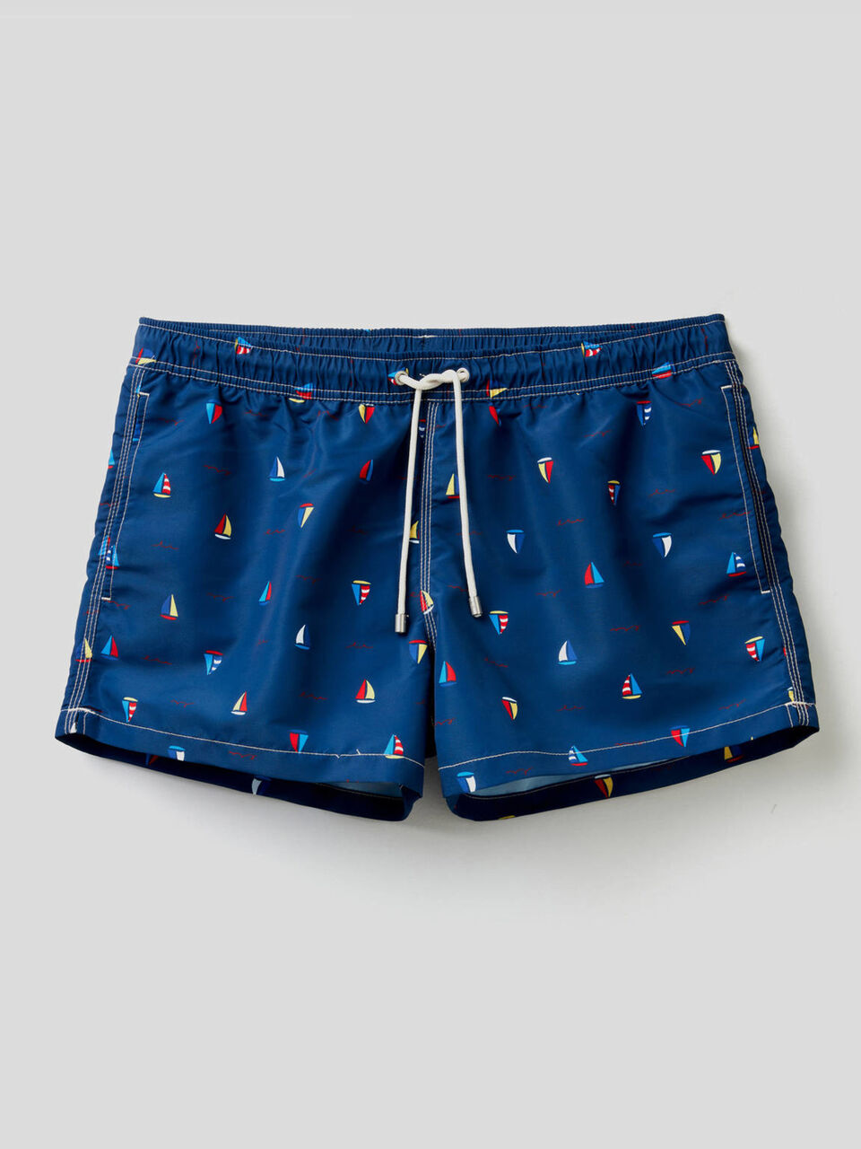 Kurze Badeshorts mit Muster image number 1
