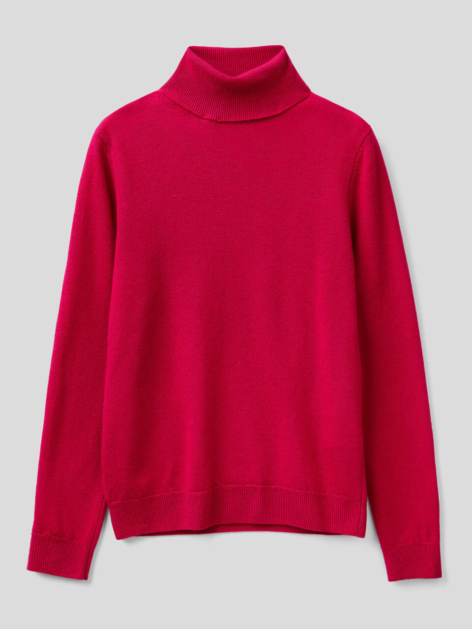 Rollkragenpullover aus reiner Schurwolle image number 1