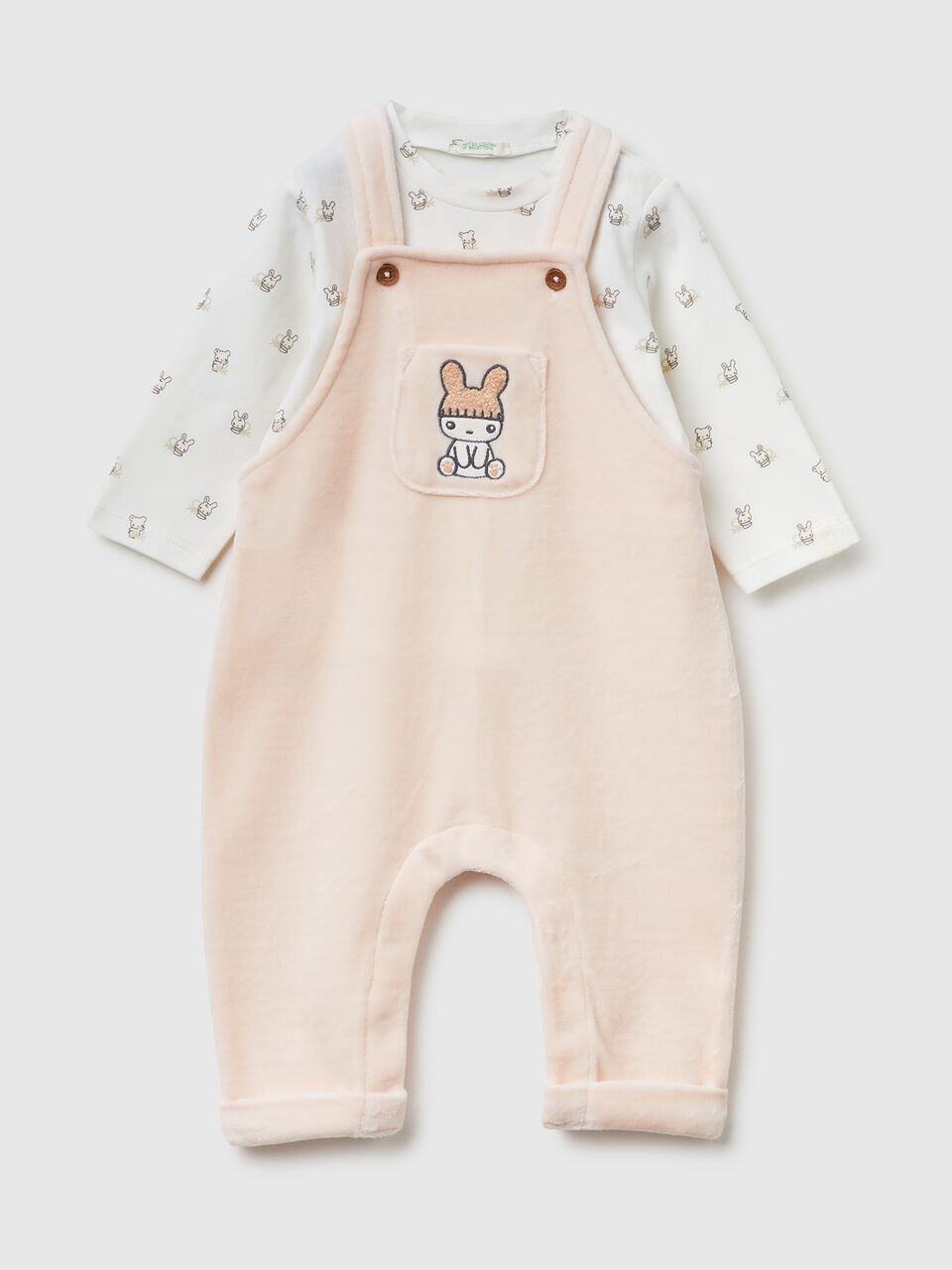 SWEATER DUNGAREE Newborn image number 1