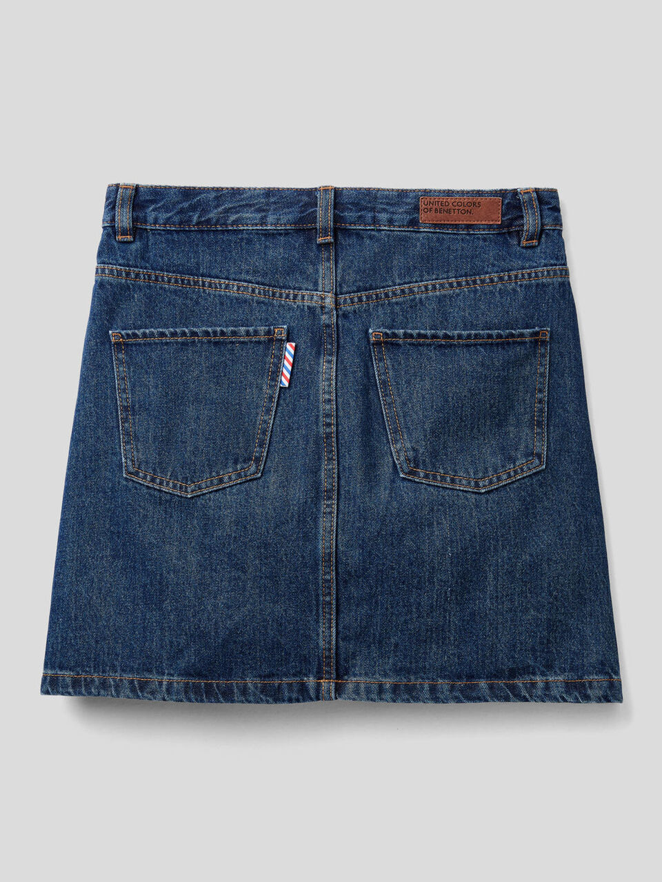 Minirock in Jeans aus 100% Baumwolle image number 2