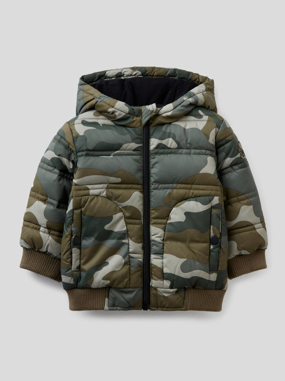 Anorak mit Muster und Kapuze image number 1