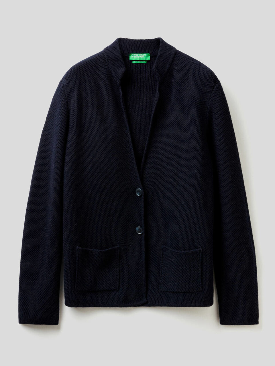 Gestrickter Jacke aus einer Mischung aus Wolle und Cashmere image number 1