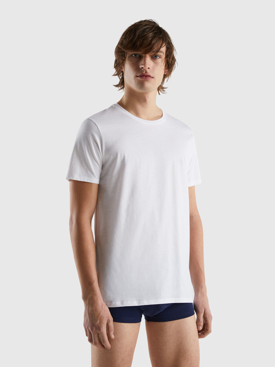 T-Shirt aus langfaseriger Baumwolle