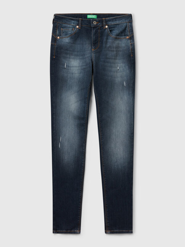 Push-Up-Jeans im Skinny Fit Damen