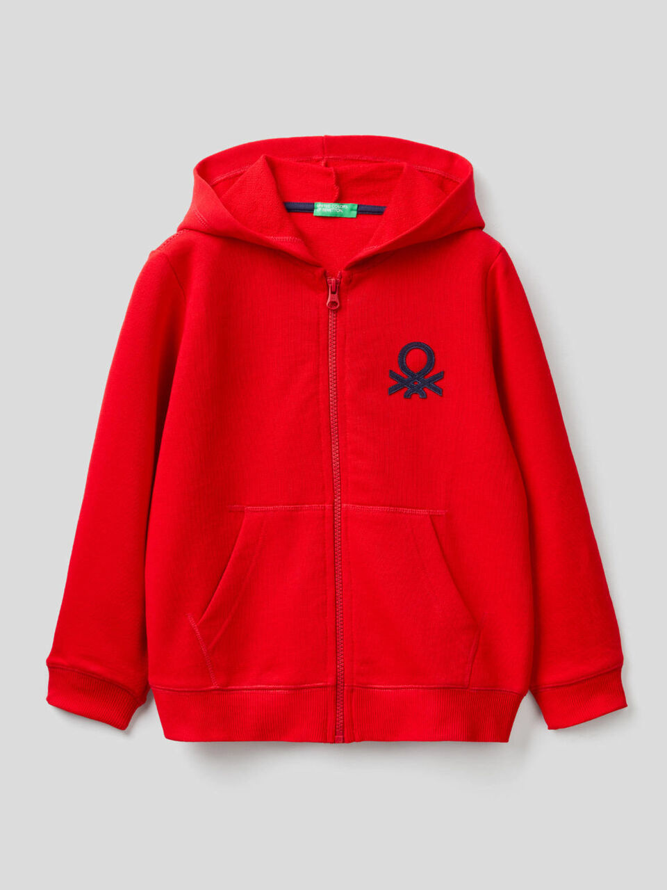 Sweatshirt mit Reißverschluss und Kapuze image number 1