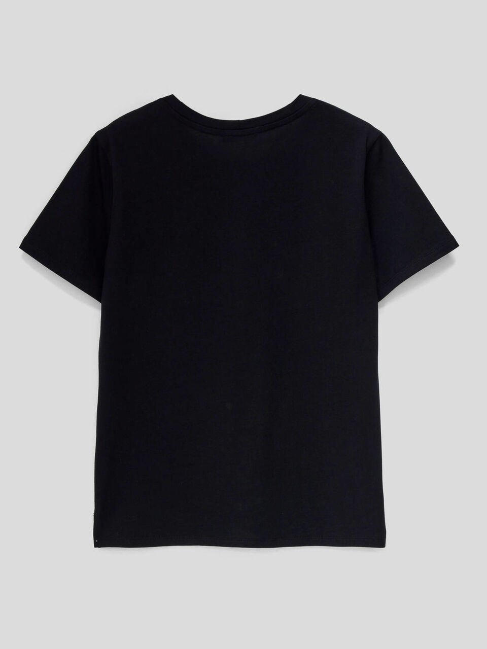 T-Shirt mit Brusttasche aus Pailletten image number 2