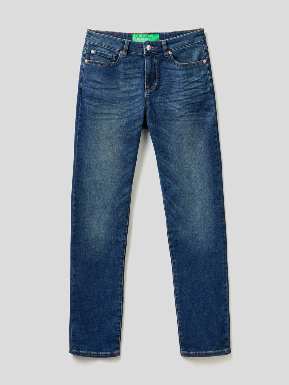 Slim-Fit-Jeans mit geradem Bein image number 1