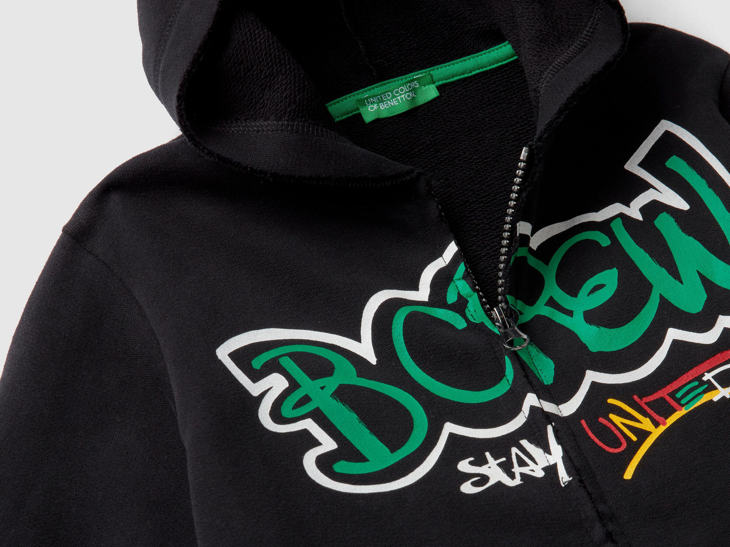 Sweatshirt mit Kapuze und Reißverschluss image number null