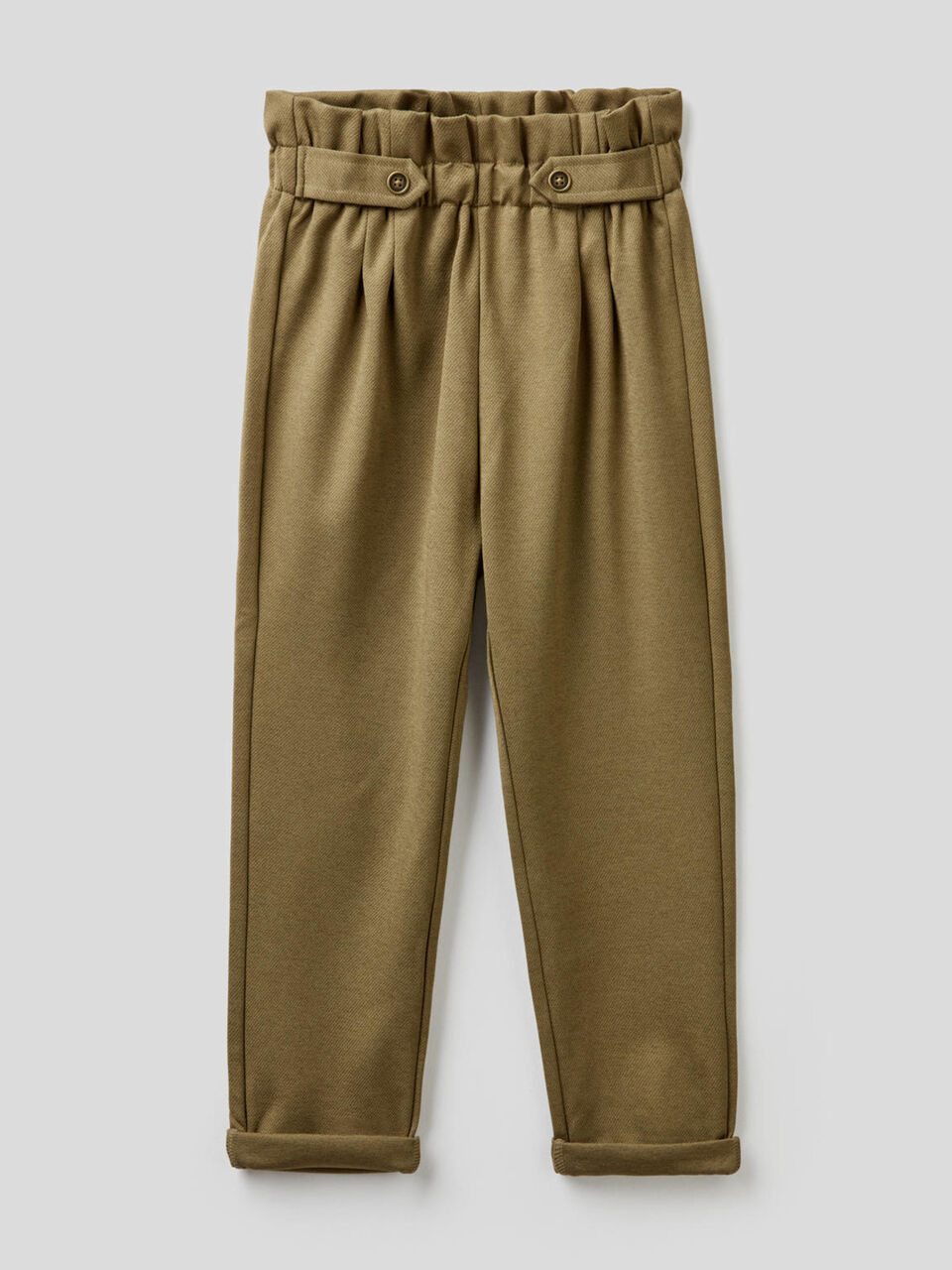 Weiche Hose mit hohem Bund image number 1