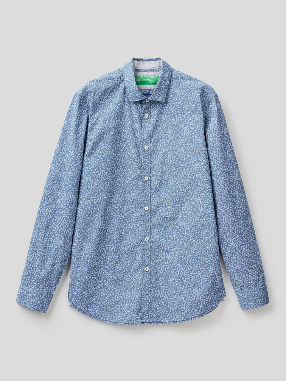 Slim-Fit-Hemd mit Print image number 1