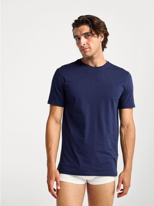 T-Shirt aus langstapeliger Baumwolle Herren