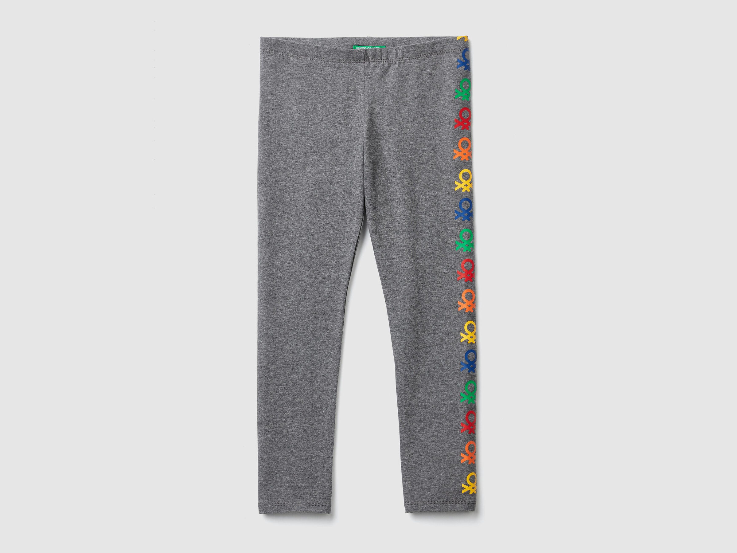 Leggings mit Band samt Print image number null