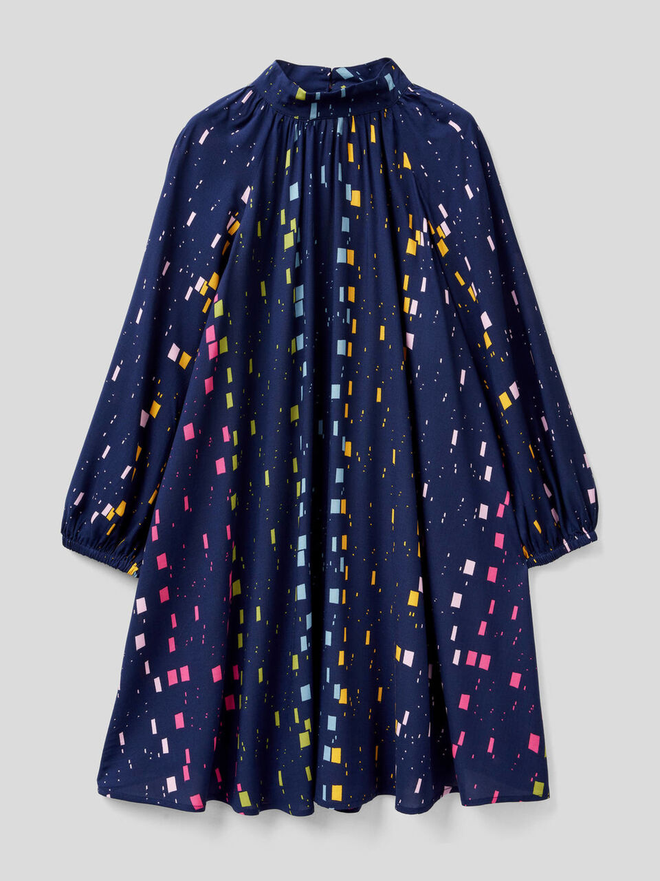 Kleid aus nachhaltiger Viskose mit Muster image number 1