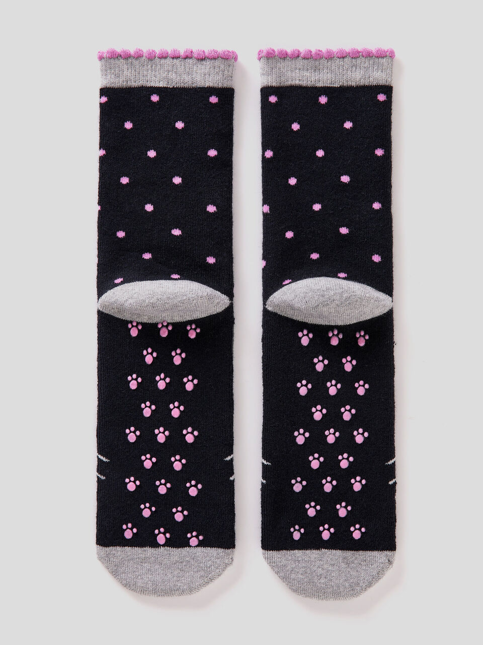 Rutschfeste Socken mit Animalier-Grafik image number 2