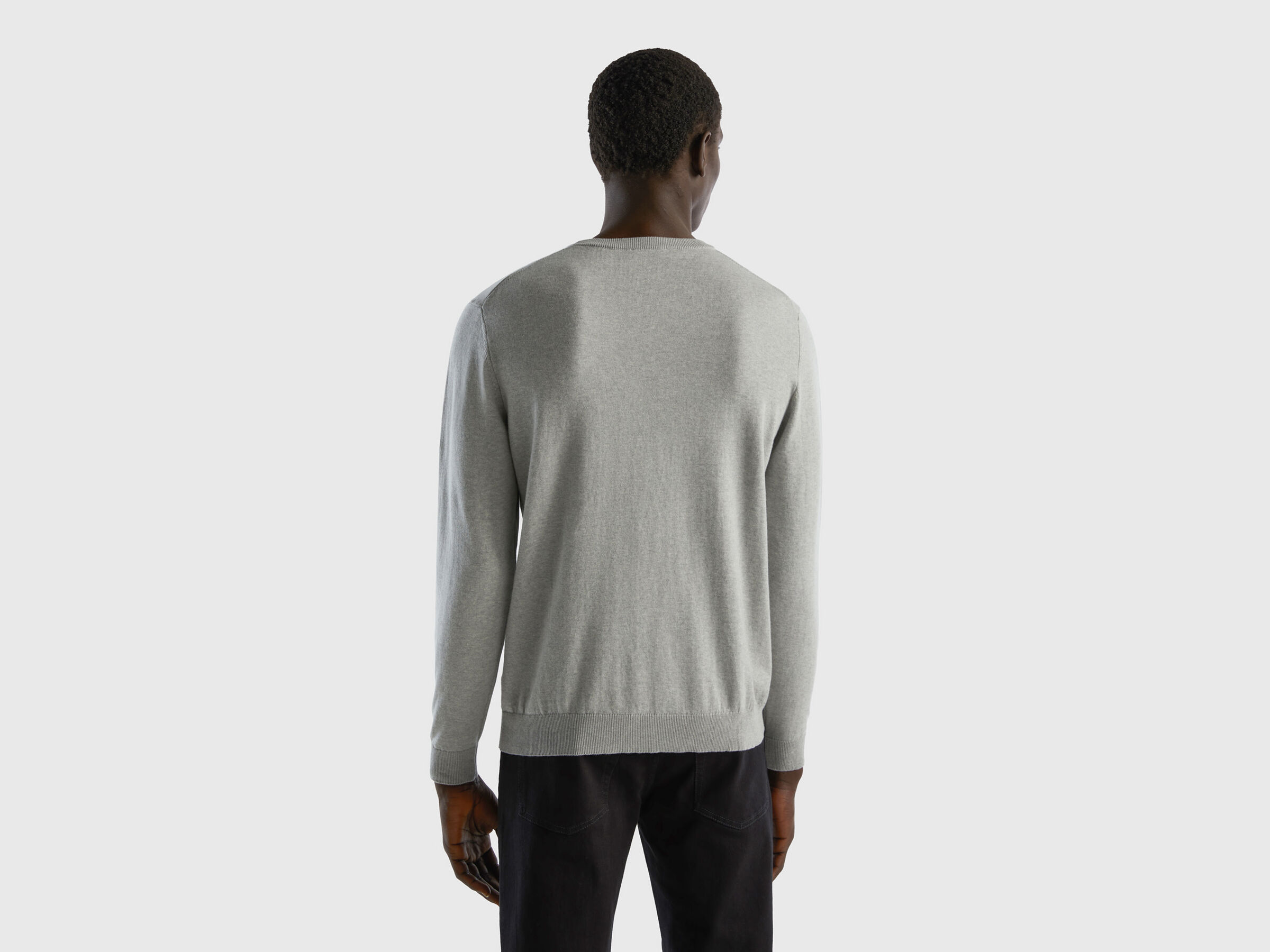 Pullover aus 100% Baumwolle mit Rundhalsausschnitt image number 2
