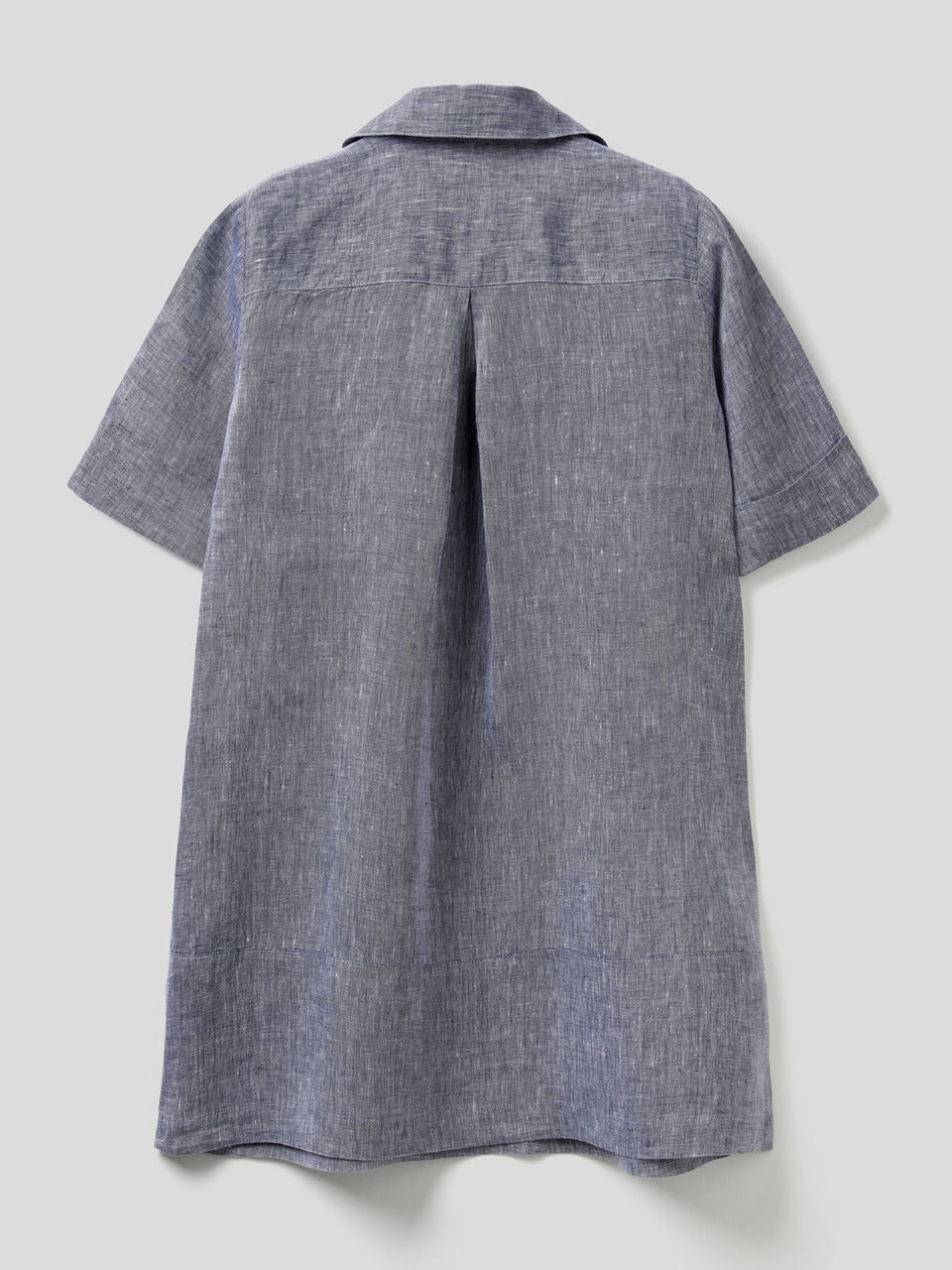 Kurzes Kleid aus 100% Leinen image number null