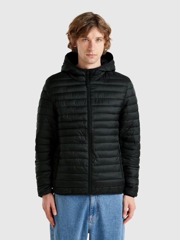 Daunenjacke mit normaler Passform und Wattierung Herren