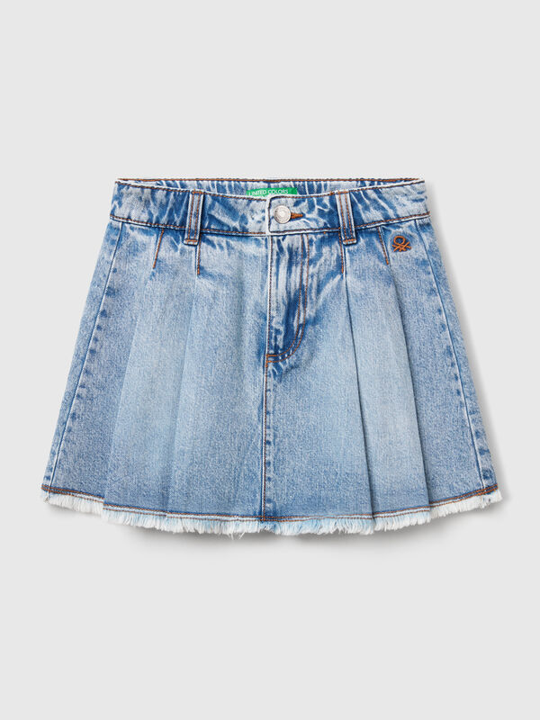 Jeansrock mit Falten Mädchen