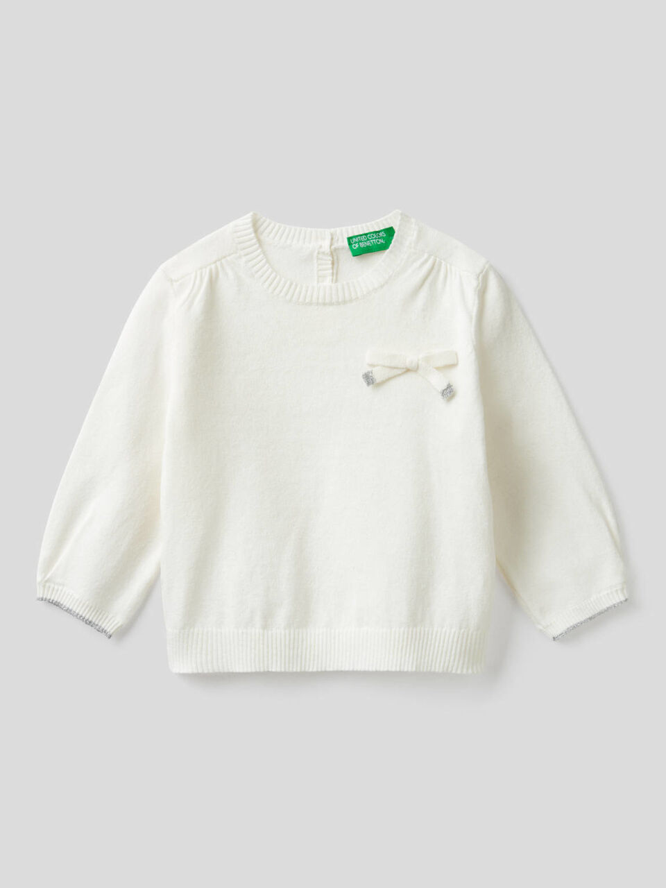 Pullover mit Masche image number 1