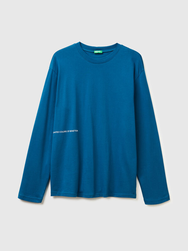 T-Shirt mit Logo-Print Herren