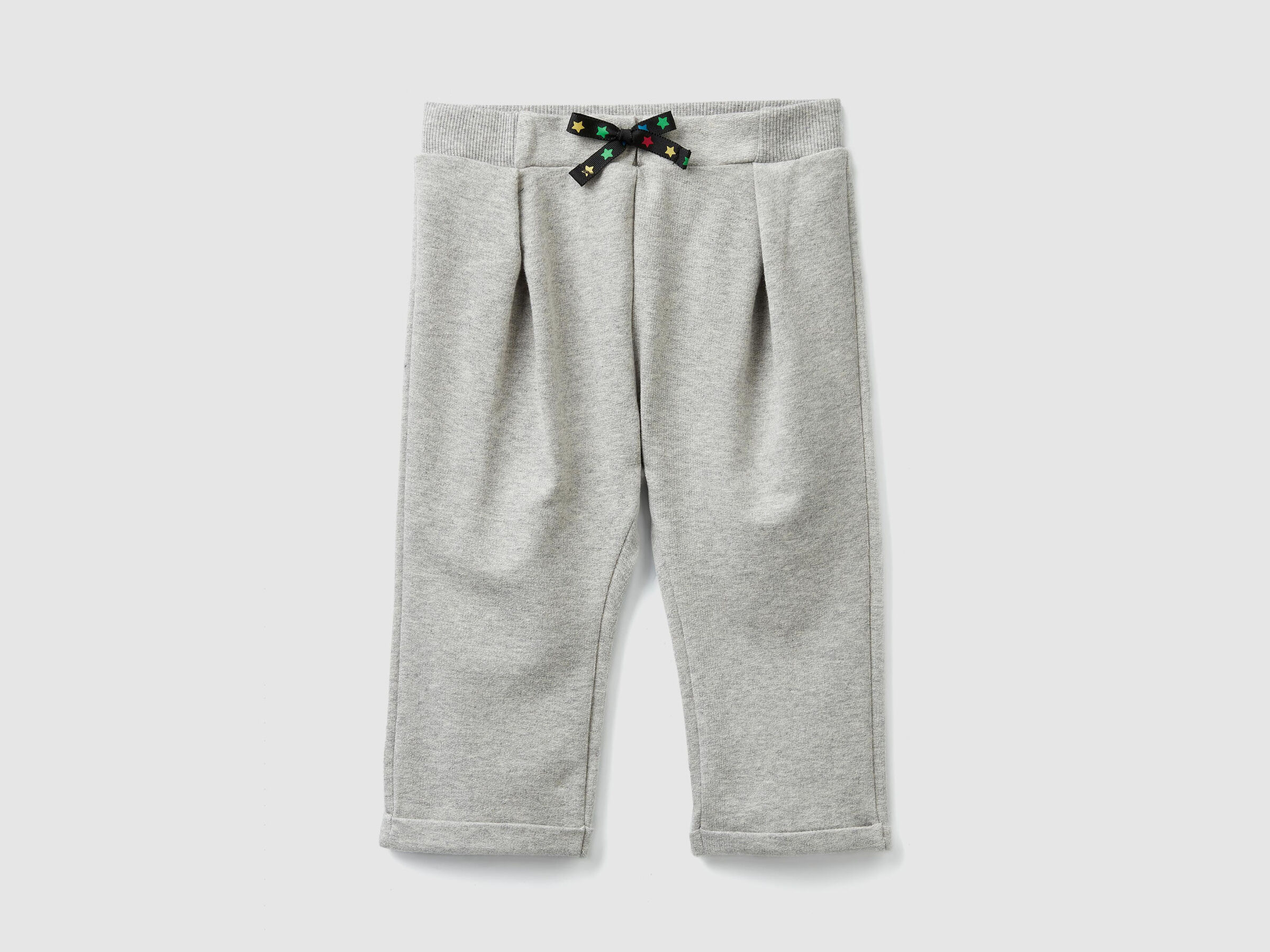 Hose aus Sweatstoff mit Saumaufschlag image number null
