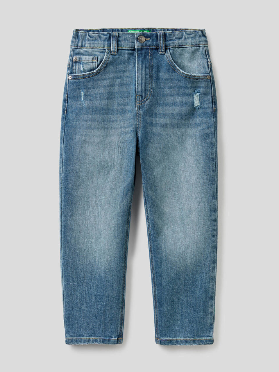 Slouchy-Jeans aus stretchiger Baumwolle image number 1