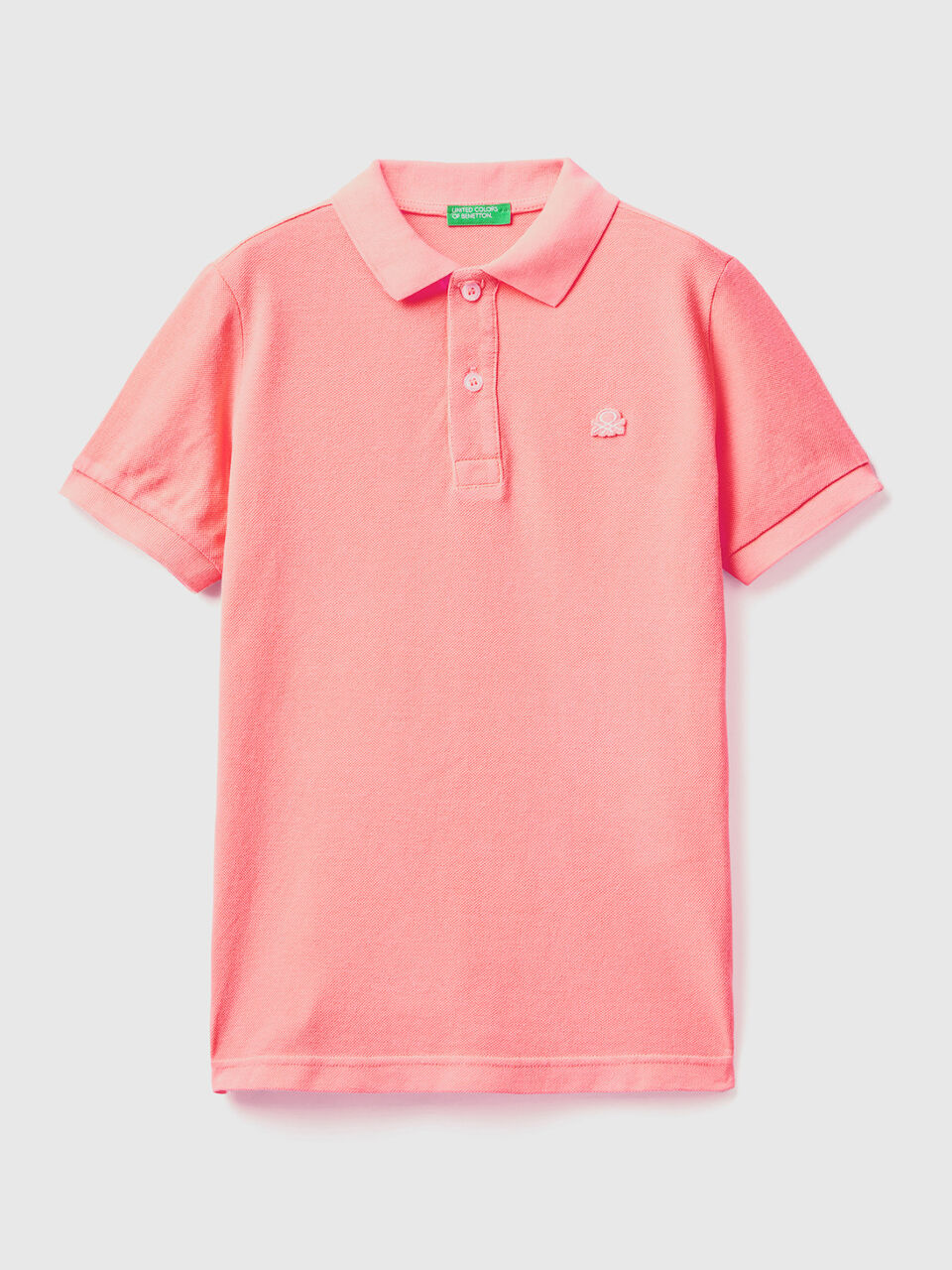 Fluoreszierendes Polo aus Bio-Baumwolle image number 1